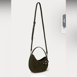 Ralph Lauren Dark Olive Crossbody Bag small